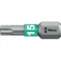 Wera Bit 867/1 BTZ, Sternprofil, T 15, Länge 25 mm, 10 Stück