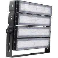 Enovalite LED Fluter 400 W 5000 K neutralweiß schwarz IP66