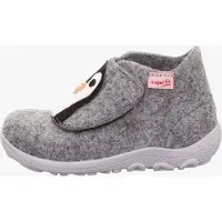 Superfit Happy Octi Hausschuhe, Grau/Schwarz, 26