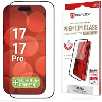 Displex Premium Glass Full Cover Anti-Reflex Displayschutzfolien für das Apple iPhone 17 / 17 Pro
