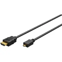 Goobay HDMI - Micro HDMI 2.0 - 5m - Schwarz