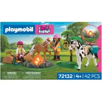 Playmobil Reitausflug mit Lagerfeuer
