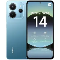 Xiaomi REDMI Note 14 Smartphone, 6+128GB,5500mAh Akku,108MP Kamera,Blau