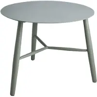 Brafab Loungetisch Vannes 60 x 45 x 60 cm Aluminium Grün