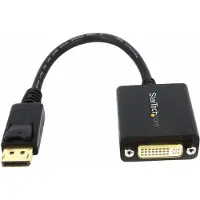 StarTech.com DisplayPort auf DVI Adapter - DP (St) zu DVI (Bu) Video-Konverter, 0,152 m, DisplayPort, DVI-I, Männlich, Weiblich, Gerade