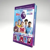 Heartforcards Fußball Adventskalender Premier League 25/26 - Der offizielle Topps-Sammelkalender – 24 Türchen voller Raritäten zur neuen Saison!