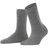 Falke Socken "ClimaWool", Damen, Gr. 39-40, grau (light graumeliert (3216)), Obermaterial: 44% Polyamid PA. 28% Lyocell CLY. 28% Schurwolle WV., Socken Socken