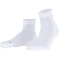 Falke Cool Kick Unisex Kurzsocken, 42-43, Weiß, Uni
