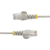 StarTech.com .com 3 m Cat6-Kabel - Schlank - Snagless RJ45-Anschlüsse - Grau, 3 m, Cat5e, U/UTP (UTP), RJ-45, RJ-45, Grau