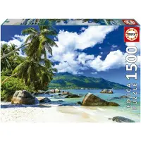 Educa - Puzzle 1500 Seychelles - - (Spielwaren / Puzzle)
