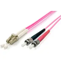 Equip LC/ST-LWL-Patchkabel, OM4, 3.0m, 3 m, OM4, LC, ST
