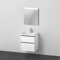 Duravit Möbel-Set D-Neo 60x48cm, WT,WTU, 1SBK, SP, weiß matt