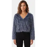 Studio Amaya Bridget Top Blue Größe: M | Longsleeves Outlet | Damen | Blau