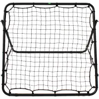 Axi Rebounder100 Rückprallwand Klappbar | Rebounder / Rebound Netz für Fußball, Volleyball, Handball, Wasserball und Tchoukball | Tragbare Prellwand für Fussball Training |100 x 90 x 100 cm
