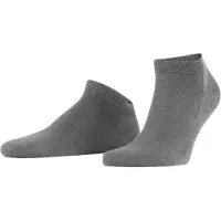 Falke Herren ClimaWool Sneakersocken 14418-3216 41-42 - Light Grey Mel. - 41-42