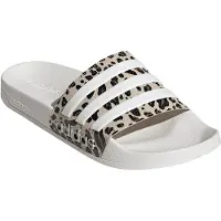 Adidas Unisex Badeschlappen ADILETTE SHOWER KJ5388 42 - Crystal Linen/Core White/Khaki - 42