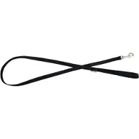 Barry King Klassische Hundeleine, schwarz, XS-S