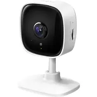 TP-LINK Heimsicherheits-WLAN-Kamera, IP-Sicherheitskamera, Drinnen, Kabellos, CE, IC, RCM, Tisch/Wand, Schwarz, Weiß