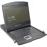 Digitus Konsole 19" TFT 16-Port CAT 5 KVM & Touchpad, DE