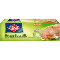 Albal Bolsas Bocadillo Con Solapa De Cierre 50 U