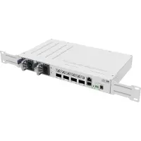 Mikrotik CRS504-4XQ-IN, Managed, Fast Ethernet (10/100), Power over Ethernet (PoE), Rack-Einbau