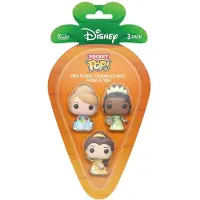 Funko POP! Pocket Disney Carrot Princesas Cenicienta Tiana Bella Schlüsselanhänger