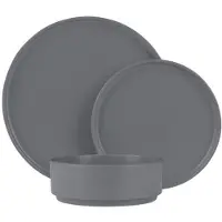 Berlinger Haus Speiseset mit 18 Tellern Aspen Collection BH-10008