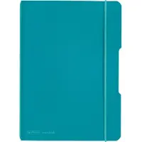 Herlitz 50015993, Einfarbig, Türkis, A5, 40 Blätter, 80 g/m², Kariertes Papier
