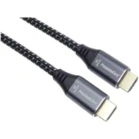 PremiumCord ULTRA HDMI 2.1 High Speed + Ethernet kabel 8K@,zlacené