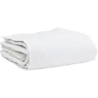 vidaXL Winterbettdecke mit Kissen 2 stk. Weiß Daunenfeder