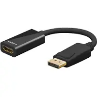 Goobay DisplayPort auf HDMI-Adapterkabel, vergoldet