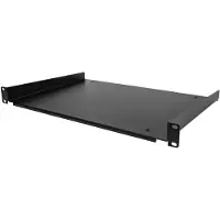 StarTech.com .com 1HE 19 Zoll Fachboden für netzwerk schrank - Freitragende Rack ablage für Serverschrank/Rack - Frontmontage - Belastbarkeit 25kg - 30cm tiefe Rackablage