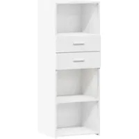 Helloshop26 Buffet Sideboard Kommode Schrank Aufbewahrungsmöbel Organizer Küche Wohnzimmer Lounge hoch 45 x 42,5 x 124 cm
