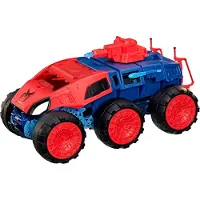 Spider-man Marvel Spider-Man Spider-Man 2-in-1 Super Mampf-Fahrzeug, Fahrzeug, Super Heroes, 4 Jahr(e), Acrylnitril-Butadien-Styrol (ABS), Stahl, Metall, Polypropylen (PP), Blau, Rot