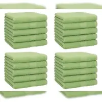 Betz 20 Stück Seiftücher PREMIUM 100% Baumwolle Seiflappen-Set 30x30 cm Farbe apfelgrün