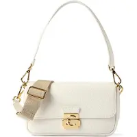 Coccinelle C-Me Lock Handtasche aus genarbtem Leder