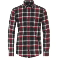 Casamoda Flanellhemd "Flanellhemd Langarm kariert"