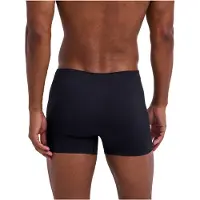Falke Seamless Herren Boxershorts Daily Seamless, XXL, Schwarz, Uni,Rippe