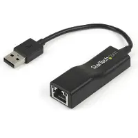 StarTech.com .com USB 2.0 10/100 Mbit Ethernet Adapter - Lan Nic USB Netzwerkadapter, Kabelgebunden, USB, Ethernet, 200 Mbit/s, Schwarz