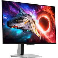 Samsung 32" Odyssey OLED G8 (G80SH) 4K 240Hz UHD Gaming Monitor, 81,3 cm (32"), 3840 x 2160 Pixel, 4K Ultra HD, OLED, 0,03 ms, Silber