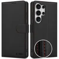 Tech-Protect Geldbörsenhülle für das Galaxy S26 Ultra, Schwarz/Rot