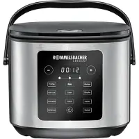 Rommelsbacher MRK 950, Edelstahl, 5 l, 5 l, Keramik, LED, 1 h