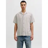 Jack & Jones Summer Linen Blend Resort Kurzarmhemd