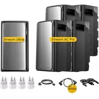 EcoFlow Stream Ultra, All-in-One Speicher für Balkonkraftwerke, by Powerness - Stream Ultra + 4 x Stream AC Pro | 9600Wh / 4 x Smart Plug / Powerness Express (Lieferzeit: 5-14 Werktage)