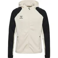 Hummel Hmlcima 2.0 Zip Hoodie - marshmallow/black, Größe:M
