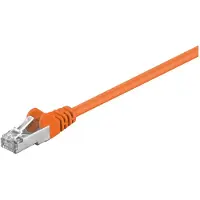 Goobay 93462, 3 m, Cat5e, F/UTP (FTP), RJ-45, RJ-45, Orange