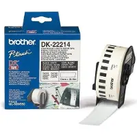 Brother DK-22214 DirectLabel Etiketten weiss 12mm x 3048m Weiss