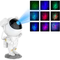 Denver Astronaut Galaxy Lamp