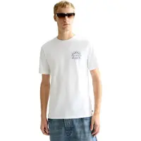 Scotch & Soda Left Chest Artwork Regular-fit T-shirt White/pastel Größe: L | Basic T-Shirts Outlet | Herren | Weiß