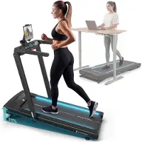 Sportstech sTread_Fold_Pro – Klappbares Laufband mit App & 11 % Steigung